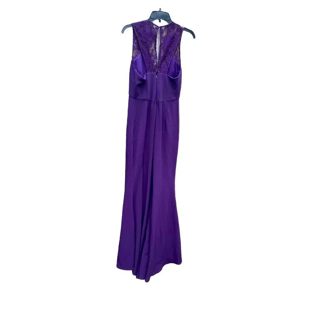 J S Collection Lace Gown Size Small - Picture 6 of 6